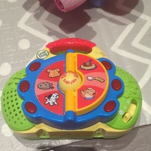 Colorful Interactive Toy French And English Learn And Groove Radio Leap Frog Toy